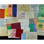 Mixed Selection of South African Football Tickets includes 1949 Natal v S. Transvaal, 1952 Natal v