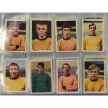 Collection of Wolverhampton Wanderers player stickers from 1960's onwards Panini stickers also noted