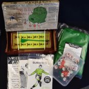 Subbuteo 'Table Soccer' includes goals, balls, Brazil team appears complete, plus a selection of