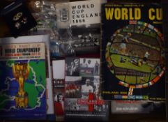 1966 World Cup Football ephemera to include Tournament programme, Watney Mann beer pad, Brooke
