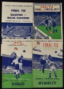 FA Cup final Football Programme selection to include 1950, 1951, 1952, 1953. Fair-Good. (4). Worth a