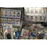 Large Quantity of Assorted Football Trade/Cigarette Cards and includes Pro Set, Panini Cards, Merlin