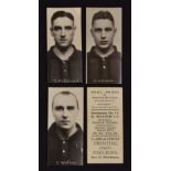 Wolverhampton Wanderers cigarette sized player portraits by Paultons of Wolverhampton circa 1926-