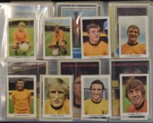 Wolverhampton Wanderers an album of club soccer star cards with Pro-Set, Match Attax, Panini, Topps,