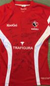 2010 Canada Rugby Signed Jersey - official Kooga Canada Rugby match shirt, size large, with 23