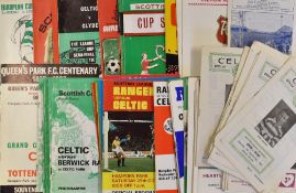 1960s/70s Celtic Football programme Selection includes homes and aways includes some big match