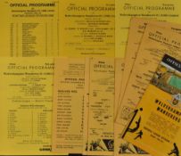 Wolverhampton Wanderers Reserves v Newcastle United football programmes seasons 1960/61, 1961/62,