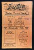 Rare 1921 New Zealand periodical with New Zealand & South Africa Rugby team photograph - full copy