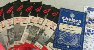 Interesting selection of 1940's/1950's football programmes with good content of Manchester United,