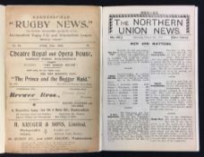 2x early 1900 Huddersfield rugby league programmes - to incl v Rochdale on 24th April '09 (pages