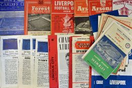 Mixed Football Programmes generally 1960s includes 1963 England v Wales u23s, 63/64 Swindon Town v