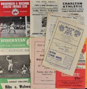 Wolverhampton Wanderers away friendly Football Programmes to include 1948 Brighton & HA, 1949