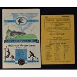 1946/47 Wolverhampton Wanderers reserves v Chesterfield Football Programme dated 26 May 1947, 1949/
