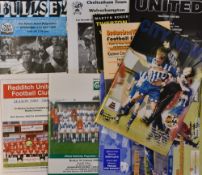 2000/01 Wolverhampton Wanderers away friendly Football Programmes to include Worcester City,