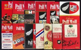 New Zealand Rothman's Pall Mall Rugby Almanacks from 1965-1983 (13) - 1965 (South African Tour),