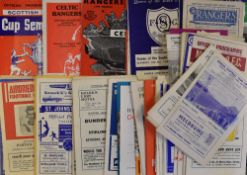 1960s/70s Mixed Scottish Football programmes includes a good content of teams Celtic, Rangers,