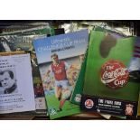 Assorted Football Programmes includes some Big Match Programmes League Cup Final, World Cup