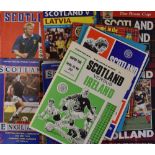 Collection of Scotland home international Football Programmes from 1960's onwards. (41). Worth a