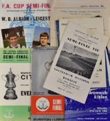 Collection of FA Cup semi-final programmes to include 1961 Burnley v Spurs, Leicester City v