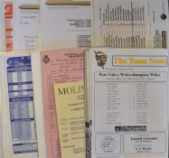 Collection of Wolverhampton Wanderers team sheets for 1999/2000 season to include homes and aways