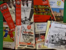 Selection of Welsh non-league club Football programmes to include Porthmadog, Port Talbot, Ruthin,