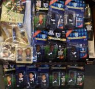 Selection of Corinthian Football Figures appear mostly in bubble packs, plus a set of Match of the