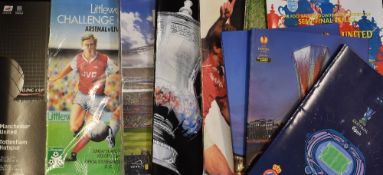 Selection of Big Match Football Programmes includes UEFA Cup Final 2007, 2013, 2014, 1993/4