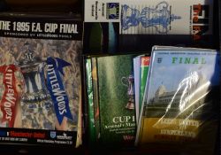 Collection of FA Cup Final Football Programmes to include 1973 x 2, 1974-1979, 1981 + replay, 1982 +