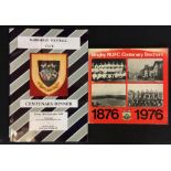 1990 Barbarians Rugby Centenary dinner menu - glossy 44pp reprint to celebrate the occasion c/w with
