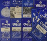 1950s Chelsea Home Football programmes starting at 1950 v Wolverhampton Wanderers 1951 v Fulham,