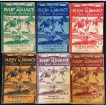 Rugby Almanack of New Zealand books from the 1940/50/60's (6) - including years 1947, 1954, 1957,