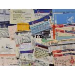 Collection of Shrewsbury Town match tickets homes with a good content of aways, also member