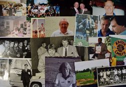 Mixed Selection of Football Photographs depicting various private scenes to include Stanley