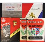 1959 British & Irish Lions Rugby New Zealand tour programmes - v Hawkes Bay, Auckland, N.Z.