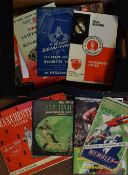 Collection of Manchester United big Football programmes/souvenir issues to include 1948 FA Cup Final
