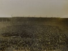 First Cup Final at Wembley, 1923 FA Cup Final, Bolton Wanderers v West Ham United. Bolton