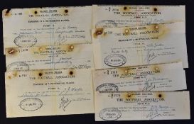 Pre-war Wolverhampton Wanderers football ephemera to include The Football Association official forms