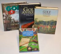 Golf Collecting Reference Books - one signed (4) - to incl Henderson and Stirk classic -"Golf In The