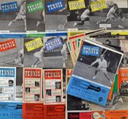 Tennis - British Lawn Tennis & Squash Magazines from 1953 through to 1969 - includes Dec 53, Jan 54,