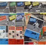 Tennis - British Lawn Tennis & Squash Magazines from 1953 through to 1969 - includes Dec 53, Jan 54,