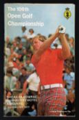 Tom Watson - 1977 Official Open Golf Championship programme signed by the winner - played over The