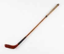 1971 Miniature longnose putter stamped on the crown Gleneagles - fitted with horn sole insert,