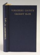 Cricket - Yorkshire County Cricket Club 1903 Year Book - rebound with blue boards and gilt