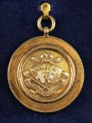 1959 Yorkshire Amateur Golf Championship Winners Medal - engraved on the reverse "Amateur