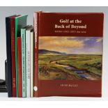 English, Scottish, Irish and Welsh Golf Club History / Centenaries - some signed (8) - to incl South