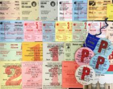 Cricket - Selection of Assorted Cricket Tickets mostly 1980's plus 1990's including Lancashire, M.