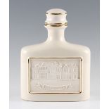1996 St Andrews R & A Club House - Bill Waugh handcrafted ceramic whisky decanter with front panel