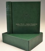 Royal Liverpool Golf Club History Books to incl 'Mighty Winds…Mighty Champions The official