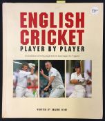 Cricket - English Cricket Player by Player Signed Book by Graeme Kent, extensively signed throughout