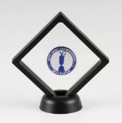 2013 Official R&A Open Golf Championship Players Enamel Badge - won by Phil Mickleson- played at